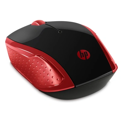 Bezdrátová myš HP 200 - empress red (2HU82AA#ABB)